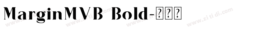 MarginMVB Bold字体转换